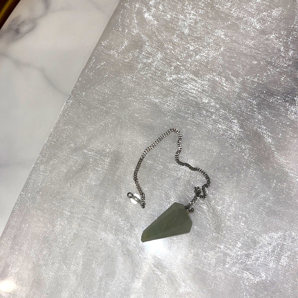 Jade Crystal Pendulum